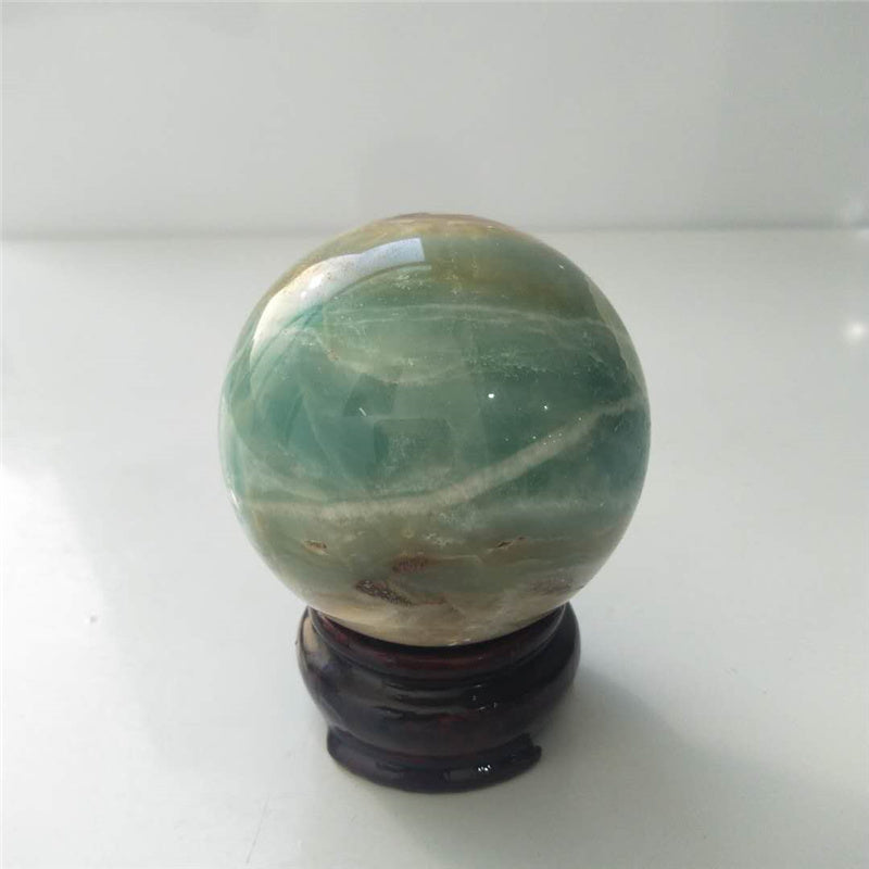 High Quality Natural Crystal Craft Crystal Energy Ball Caribbean Calcite Sphere