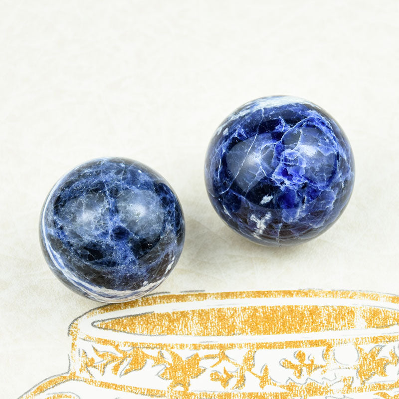 Crystal Healing Stones  Crystal Sodalite Spheres Ball For Fengshui Gift