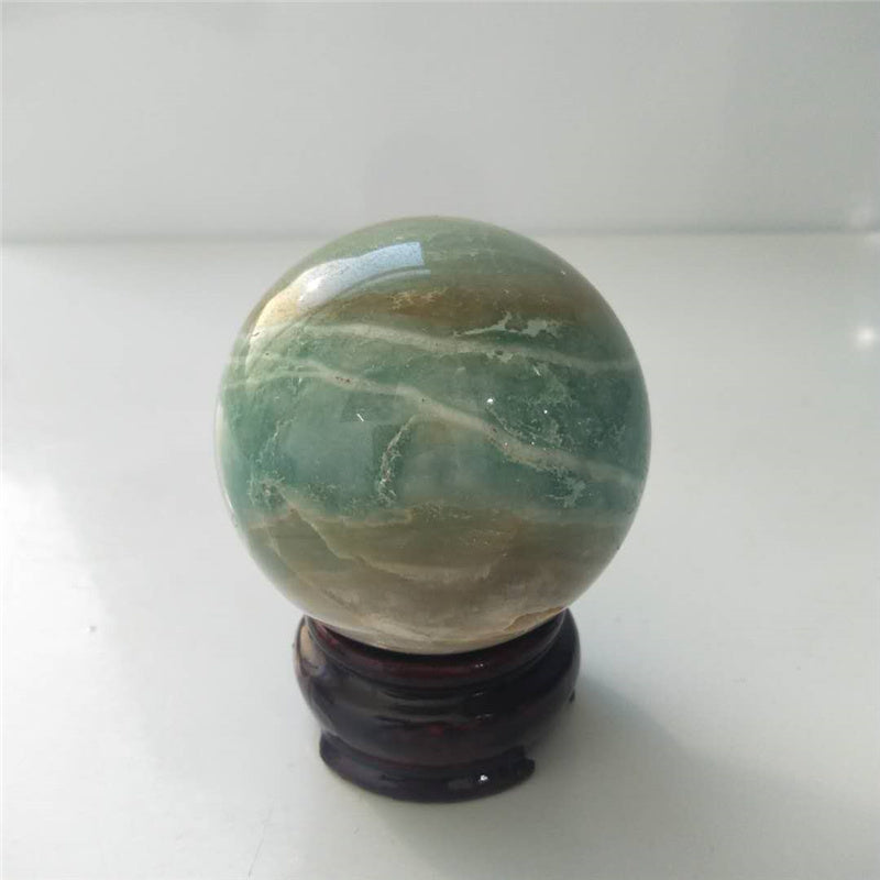 High Quality Natural Crystal Craft Crystal Energy Ball Caribbean Calcite Sphere