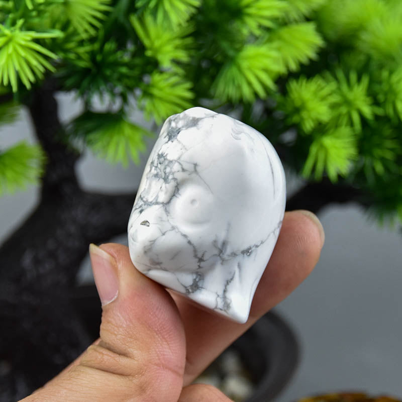 High Quality Hand Carved Natural Spiritual Stone Craft Crystal Crafts Jack And Sally Craving