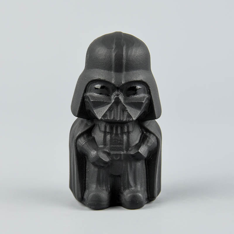 High Quality Natural Spiritual Stone Crystal Crafts Yoda Crystal Carving