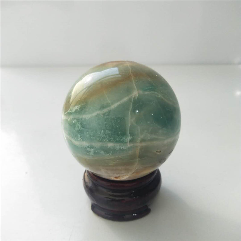 High Quality Natural Crystal Craft Crystal Energy Ball Caribbean Calcite Sphere